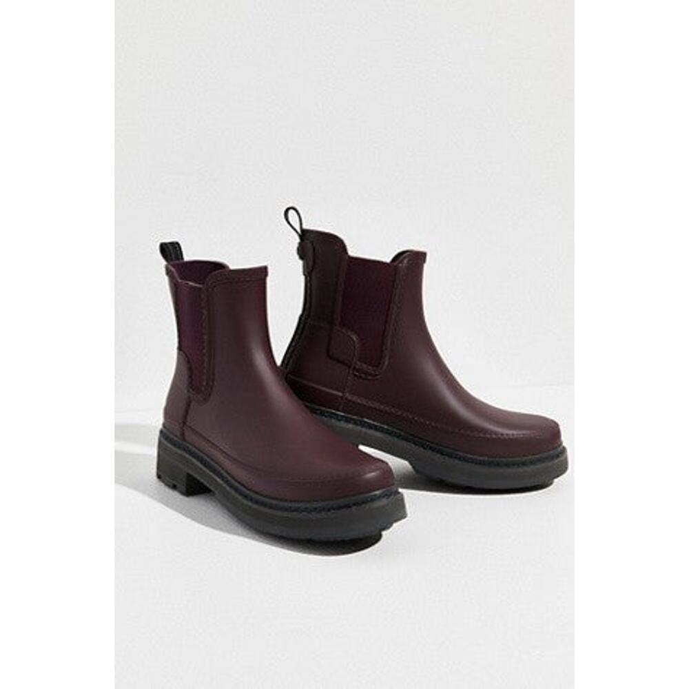 Hunter Refined Stitch Chelsea Wellies Boots - US 7/EU 38